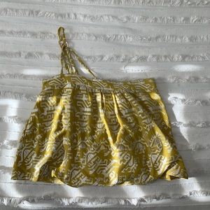 Anthropologie one shoulder tank